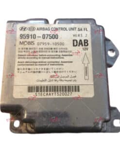 HỘP ĐIỀU KHIỂN TÚI KHÍ Ô TÔ SRS KIA PICANTO 1.2L, AIRBAG SRS, 0795910500, 07959-10500, 9591007500 , 95910-07500