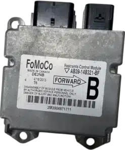 HỘP ĐIỀU KHIỂN TÚI KHÍ Ô TÔ SRS FORD RANGER 2.0L Mã phụ tùng hộp túi khí SRS AB39-14B321-BF SRS FORD RANGER 2.0L 2M3314903011, 2M3 314 903 011 AB3914B321BF, AB39-14B321-BF