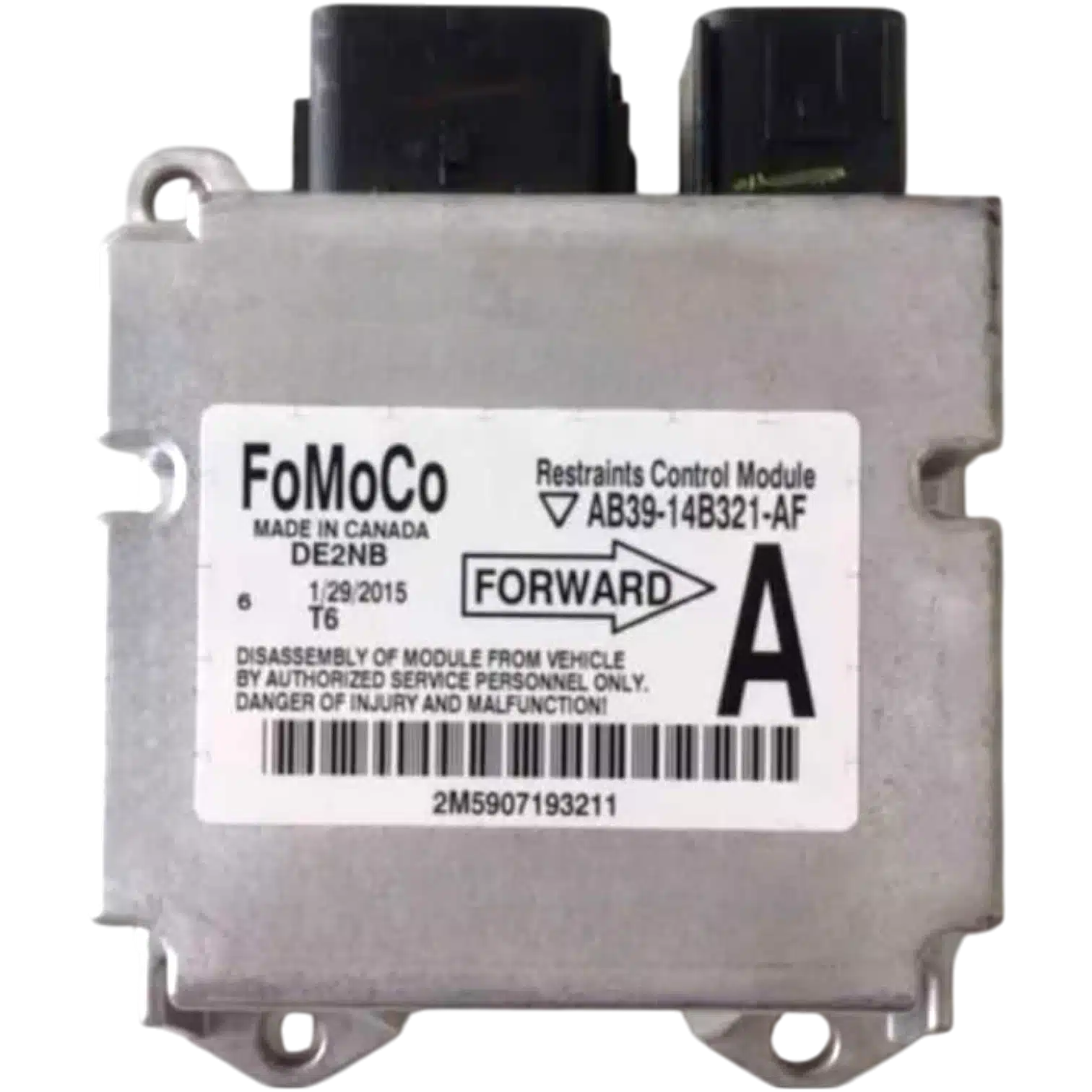 HỘP ĐIỀU KHIỂN TÚI KHÍ Ô TÔ SRS FORD RANGER 2.0L HỘP ĐIỀU KHIỂN TÚI KHÍ Ô TÔ SRS FORD RANGER 2.0L
Mã phụ tùng hộp túi khí SRS
AB39-14B321-AF
FORD RANGER 2.0L
HCDUX2CET
2M5905546921, 2M5 905 546 921
AB3914B321AF , AB39-14B321-AF