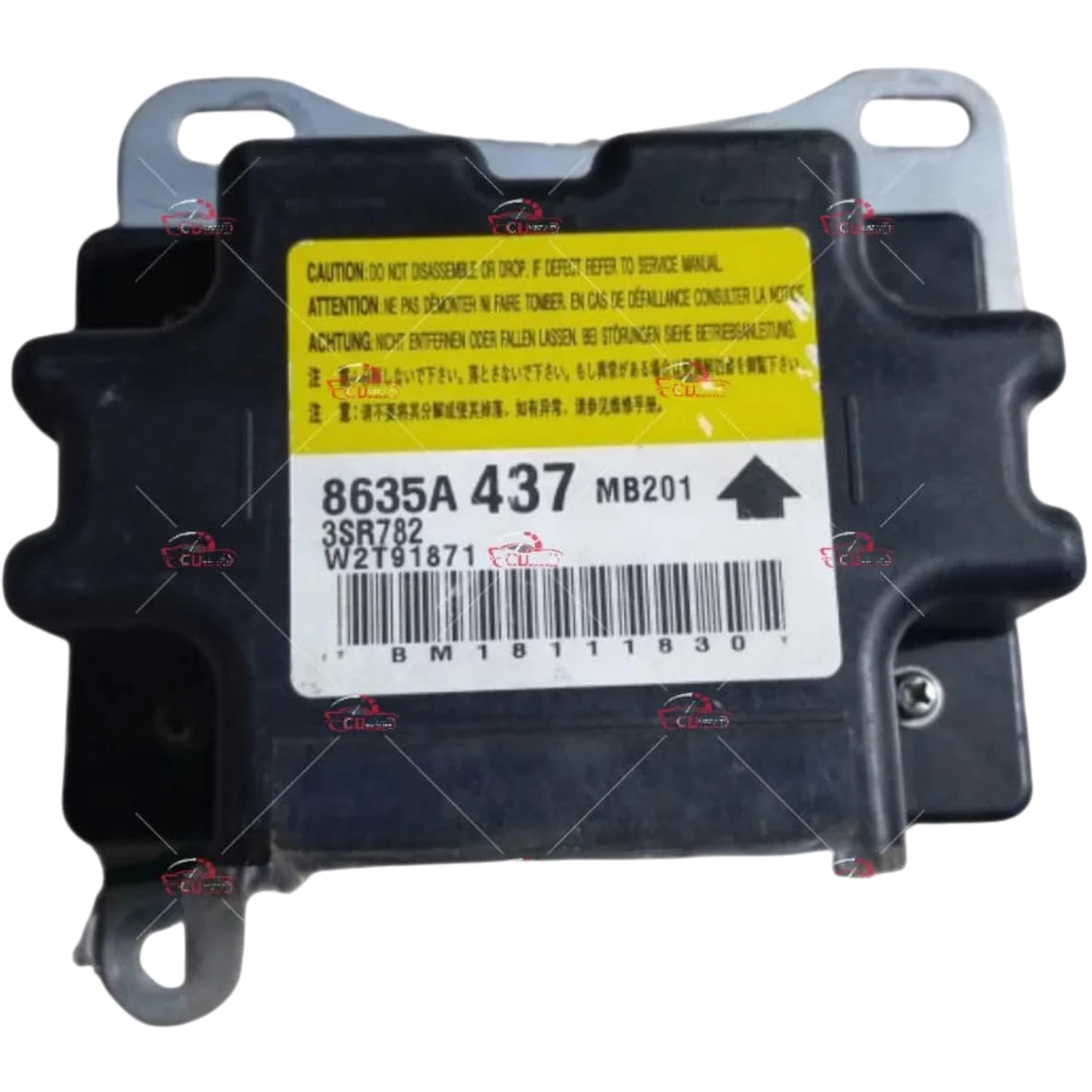 HỘP ĐIỀU KHIỂN TÚI KHÍ Ô TÔ SRS MITSUBISHI TRITON 2.5L HỘP ĐIỀU KHIỂN TÚI KHÍ Ô TÔ SRS MITSUBISHI TRITON 2.5L
Mã phụ tùng hộp túi khí SRS
8635A-437
SRS
MITSUBISHI TRITON 2.5L
3SR782, W2T91871
8635A437 , 8635A-437