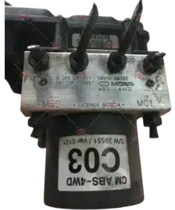 HỘP ABS Ô TÔ HYUNDAI SANTAFE 2.5L Mã phụ tùng hộp ABS 58910-2B350 ABS HYUNDAI SANTAFE 2.5L 0265231771, 0 265 231 771 589102B350 , 58910-2B350