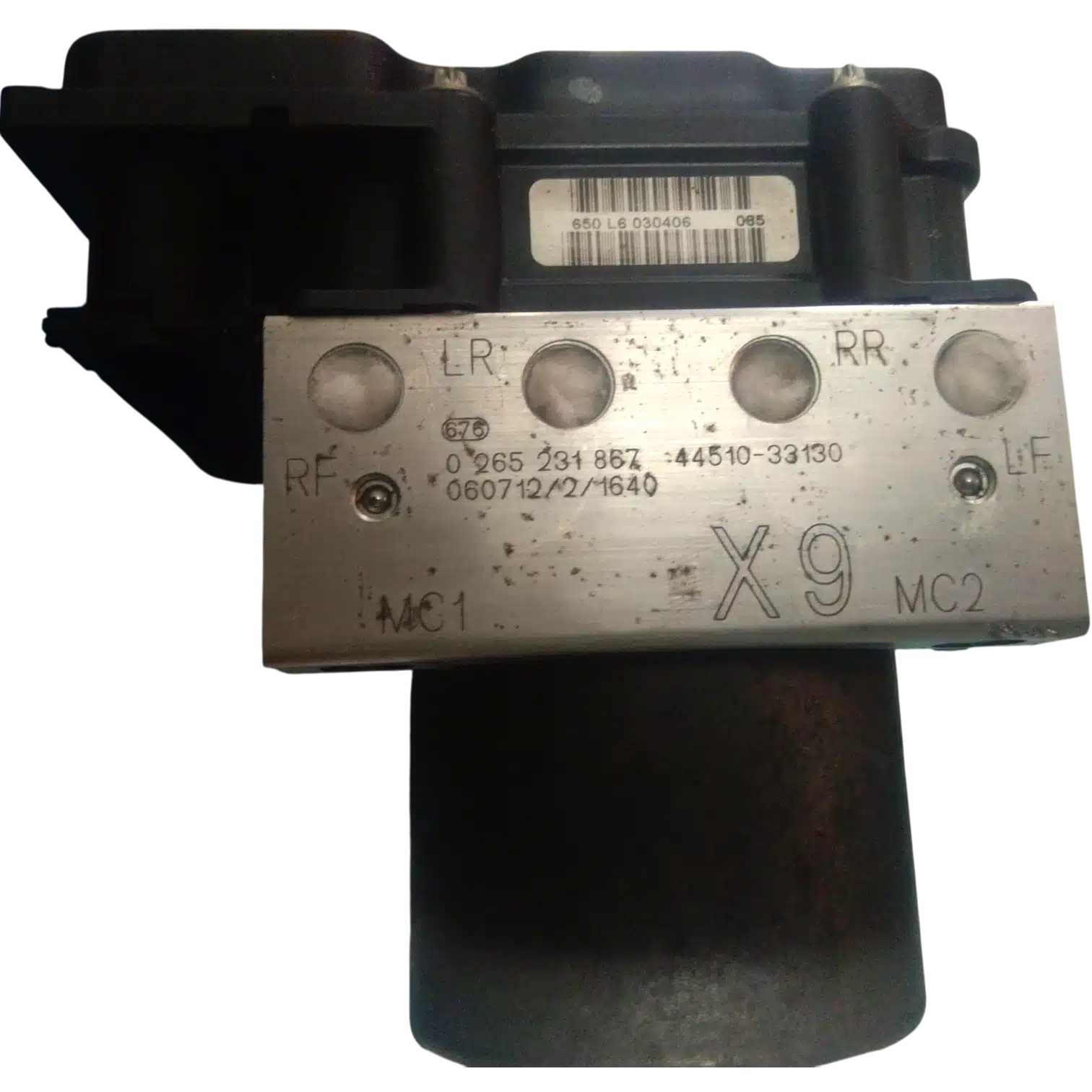 ABS TOYOTA CAMRY 2.4L ABS TOYOTA CAMRY 2.4LMã phụ tùng hộp ABS
44510-33130
ABS
TOYOTA CAMRY 2.4L
0265231867, 0 265 231 867
4451033130 , 44510-33130