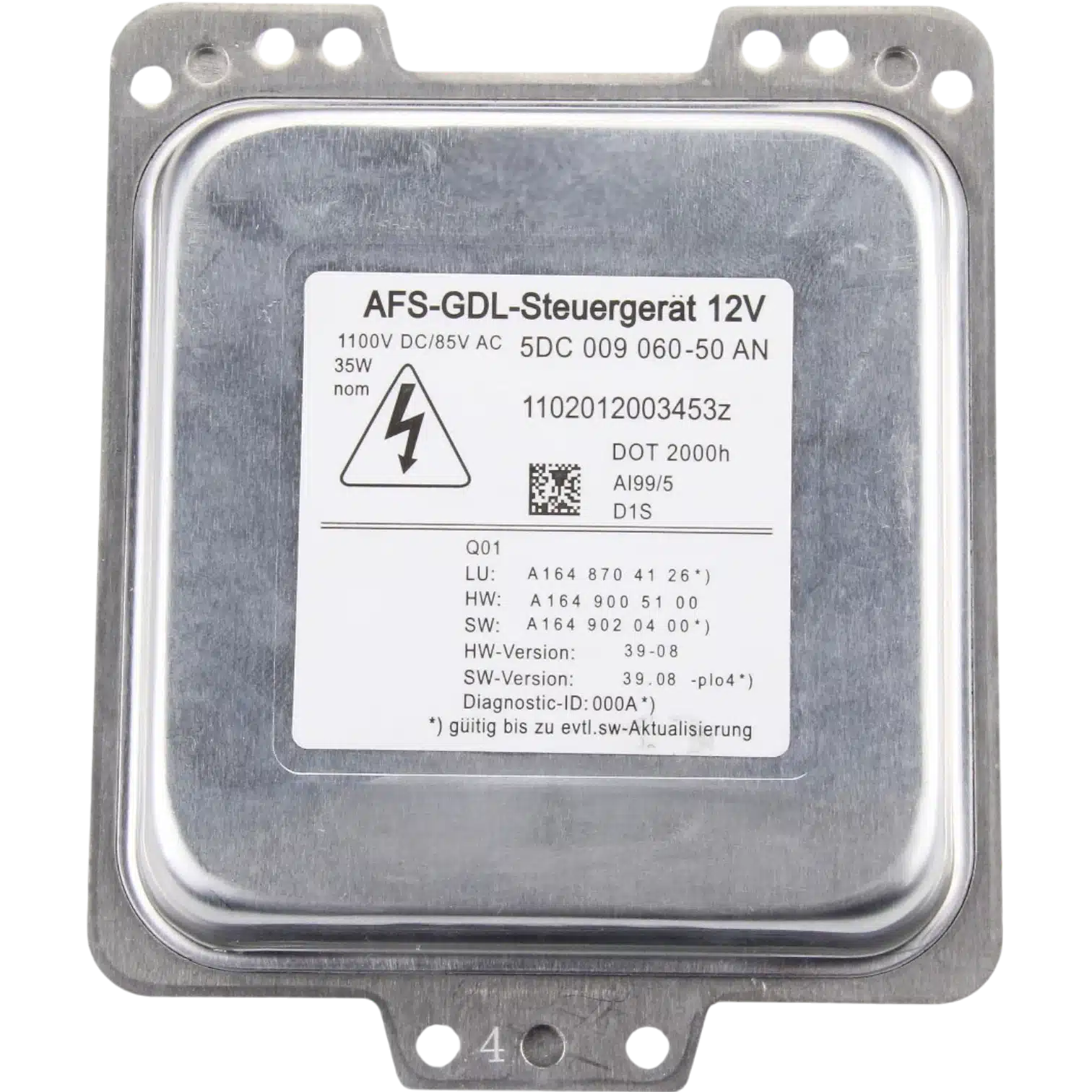 HỘP HEADLIGHT LED CONTROL UNIT MERCEDES-BENZ ML350

Mã phụ tùng
A 164 870 41 26

HEADLIGHT LED CONTROL UNIT

10032422003421

A 164 870 41 26