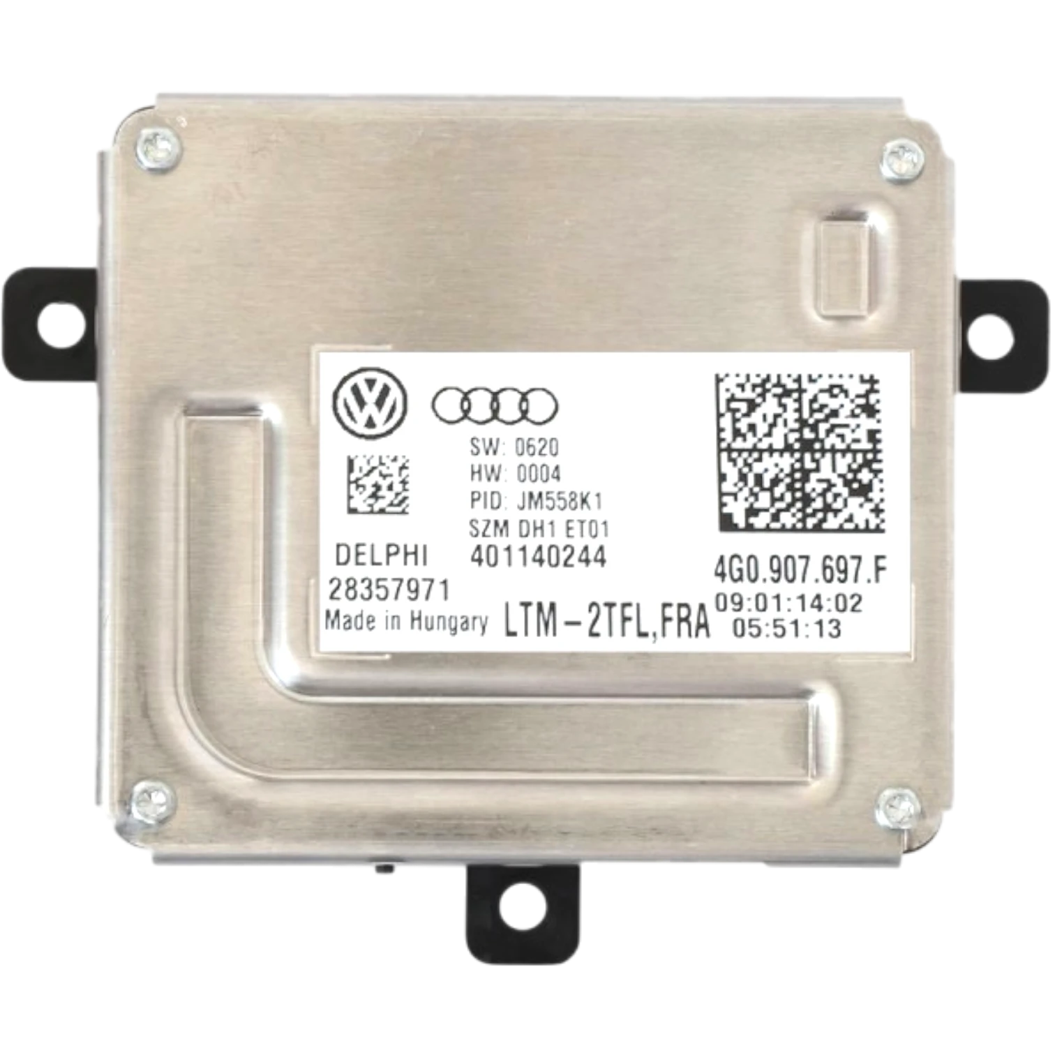 HỘP HEADLIGHT LED CONTROL UNIT AUDI A4 A5 A6 A7

Mã phụ tùng
4G0 907 697 F

HEADLIGHT LED CONTROL UNIT

28548046

4G0 907 697 F