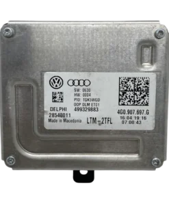 HỘP HEADLIGHT LED CONTROL UNIT AUDI A6 A7 S6 S7 S8 RS7 RS8 Mã phụ tùng 4G0 907 697 G HEADLIGHT LED CONTROL UNIT 28357968 4G0 907 697 G