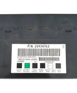 HỘP BODY CONTROL MODULE (BCM) CHEVROLET CAPTIVA 2008 Mã phụ tùng BCM TN232400-0195 Body Control Module (BCM) P/N 25934763 TN2324000195, TN232400-0195