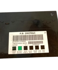 HỘP BODY CONTROL MODULE (BCM) CHEVROLET CAPTIVA Mã phụ tùng BCM TN232400-0292 Body Control Module (BCM) P/N 20839063 TN23240000292, TN232400-0292