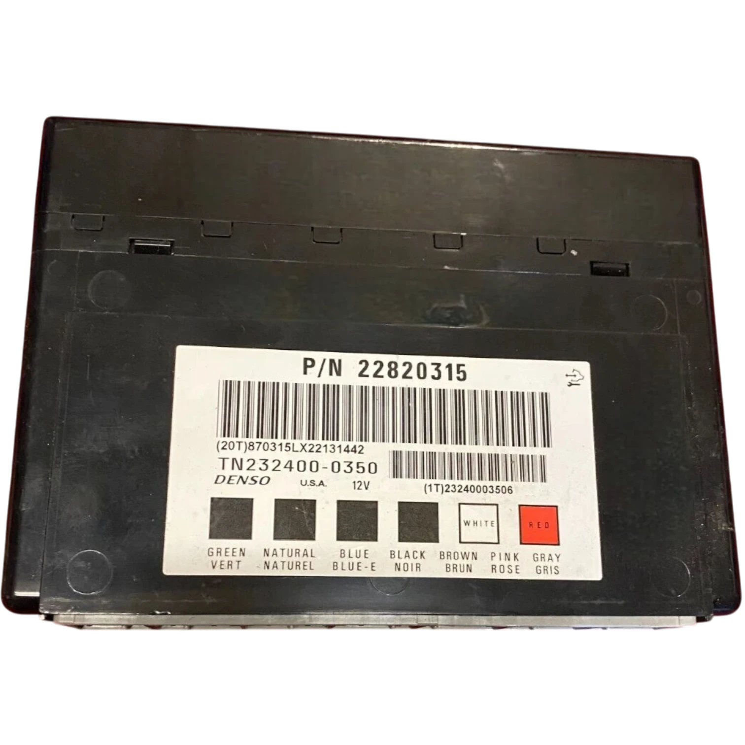 HỘP BODY CONTROL MODULE (BCM) CHEVROLET CAPTIVA
Mã phụ tùng BCM
TN232400-0350
Body Control Module (BCM)
P/N 22820315
TN23240000350, TN232400-0350