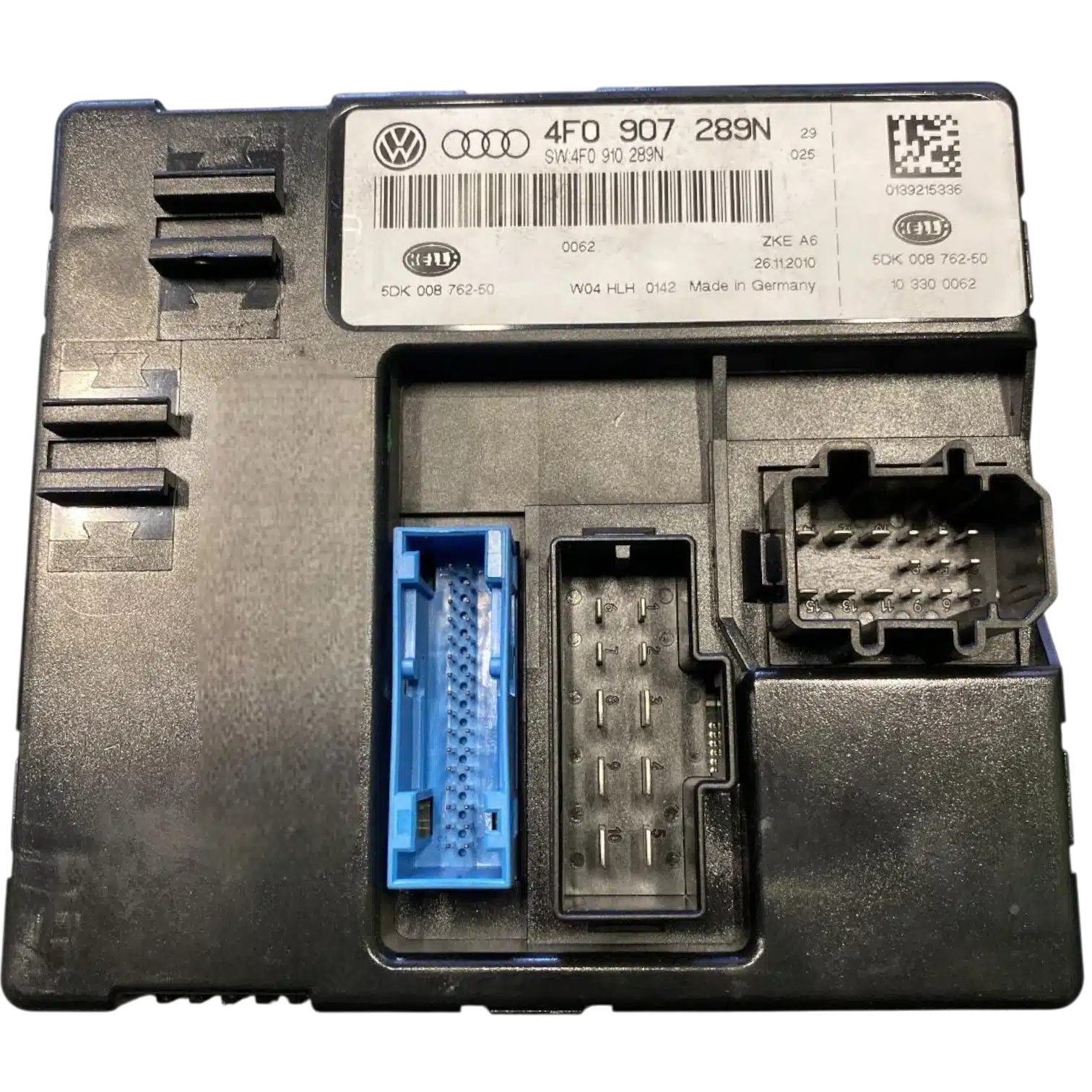 HỘP BODY CONTROL MODULE (BCM) AUDI A6
Mã phụ tùng BCM
4F0 907 289N
Body Control Module (BCM)
5DK00876229 , 5DK 008 762-29
4F0 907 289N , 4F0 907 289N