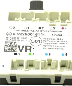HỘP BODY CONTROL MODULE (BCM KHIỂN CỬA) MERCEDES-BENZ W222 Mã phụ tùng BCM A 2229001614 Body Control Module (BCM KHIỂN CỬA)  A2-C745-2860-8-00 A 2229001614