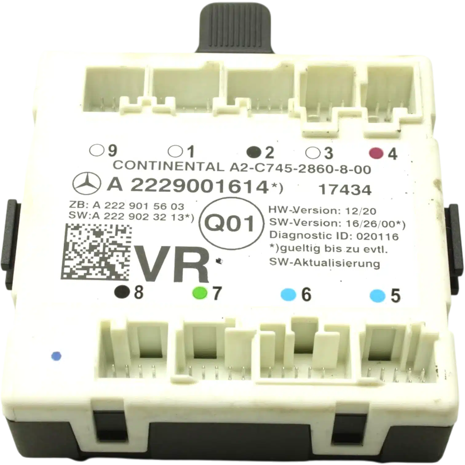 HỘP BODY CONTROL MODULE (BCM KHIỂN CỬA) MERCEDES-BENZ W222
Mã phụ tùng BCM
A 2229001614
Body Control Module (BCM KHIỂN CỬA) 
A2-C745-2860-8-00
A 2229001614