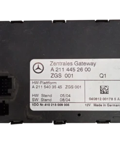 HỘP GATEWAY CONTROL MODULE UNIT MERCEDES-BENZ W211 Mã phụ tùng BCM A 211 445 26 00 GATEWAY CONTROL MODULE UNIT ZGS 001 A 211 445 26 00