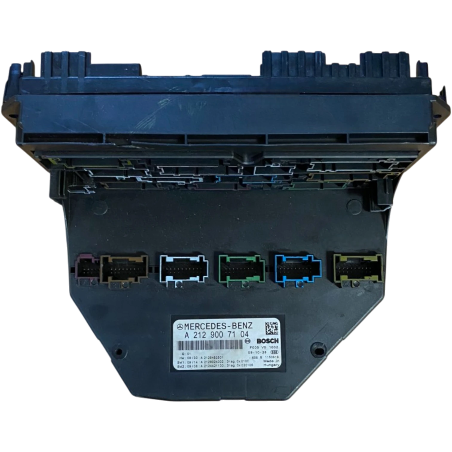 SAM MODULE ECU CONTROL UNIT MERCEDES-BENZ E-CLASS E550 SAM MODULE ECU CONTROL UNIT MERCEDES-BENZ E-CLASS E550
Mã phụ tùng ECU ECM
A 212 900 71 04
SAM MODULE ECU CONTROL UNIT MERCEDES-BENZ
A 212 900 71 04
A 212 545 25 01
A 212 902 40 20
A 212 442 11 00