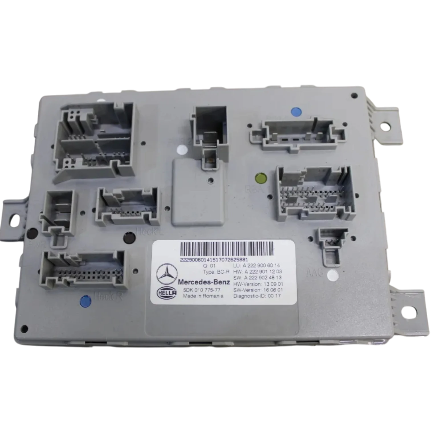 SAM MODULE ECU CONTROL UNIT MERCEDES-BENZ GLC GLK C-CLASS SAM MODULE ECU CONTROL UNIT MERCEDES-BENZ GLC GLK C-CLASS
Mã phụ tùng ECU ECM
A 222 900 60 14
SAM MODULE ECU CONTROL UNIT MERCEDES-BENZ
A 222 900 60 14
A 222 901 12 03
A 222 902 48 13