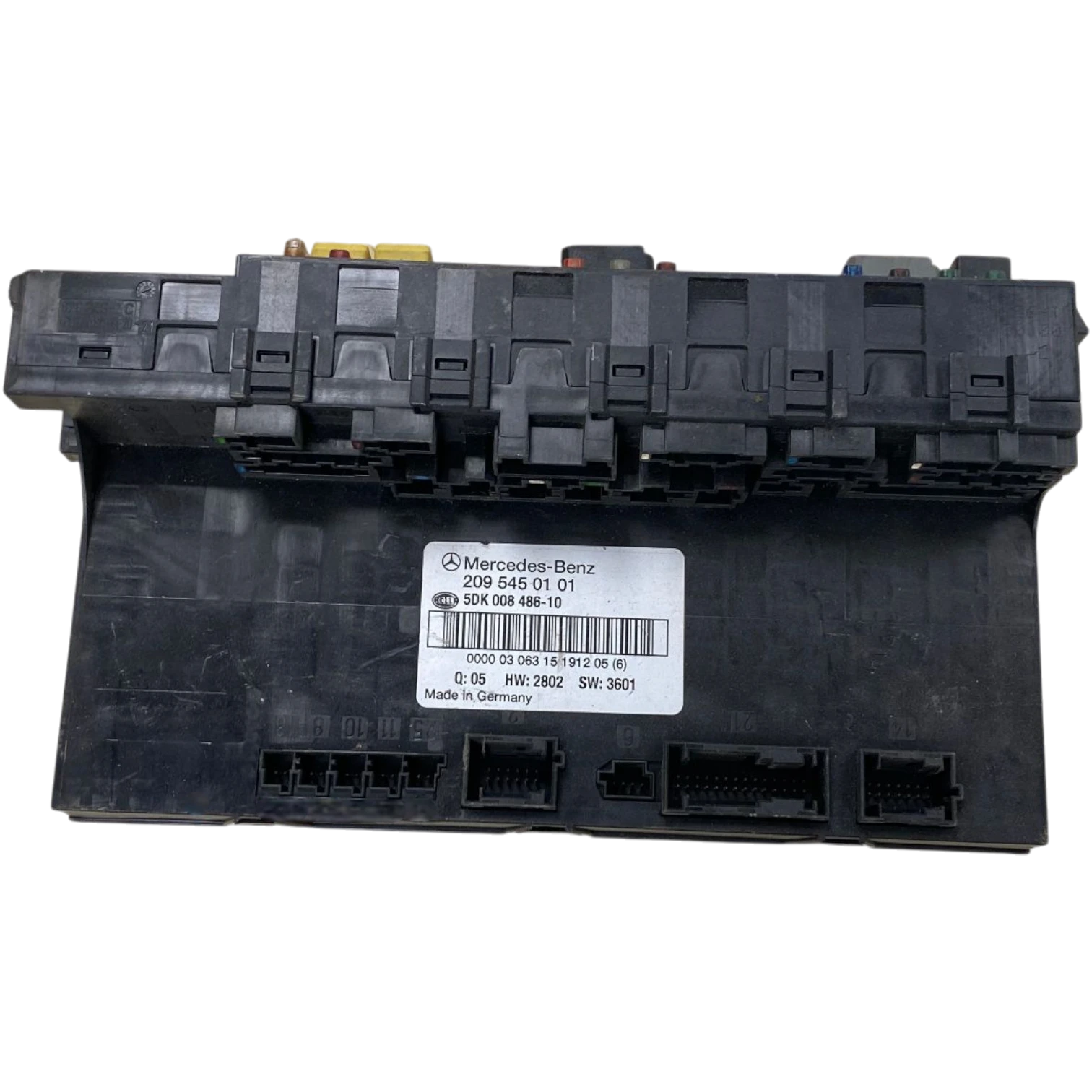 SAM MODULE ECU CONTROL UNIT MERCEDES-BENZ SERIES C CLK SAM MODULE ECU CONTROL UNIT MERCEDES-BENZ SERIES C CLK
Mã phụ tùng ECU ECM
209 545 01 01
MERCEDES-BENZ
209 545 01 01
5DK 008 486-10