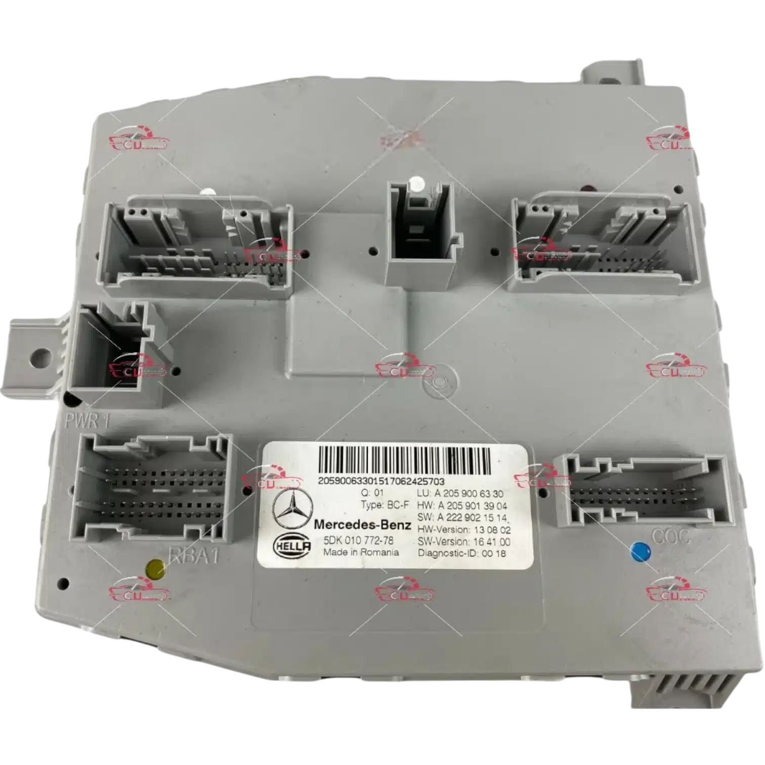 SAM MODULE ECU CONTROL UNIT MERCEDES-BENZ C-CLASS (W205) SAM MODULE ECU CONTROL UNIT MERCEDES-BENZ C-CLASS (W205)Mã phụ tùng ECU ECM
A 205 900 63 30
MERCEDES-BENZ
A 205 900 63 30
A 205 901 39 04
A 222 902 15 14
5DK 010 772-78