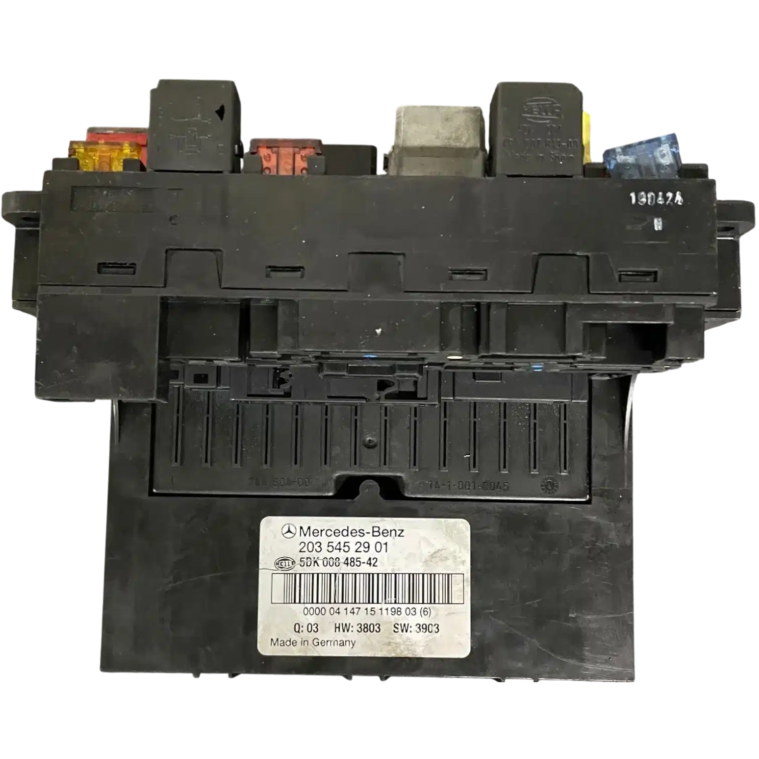 SAM MODULE ECU CONTROL UNIT MERCEDES-BENZ SAM MODULE ECU CONTROL UNIT MERCEDES-BENZ Mã phụ tùng ECU ECM 203 545 29 01 MERCEDES-BENZ 203 545 29 01 5DK 008 485-42