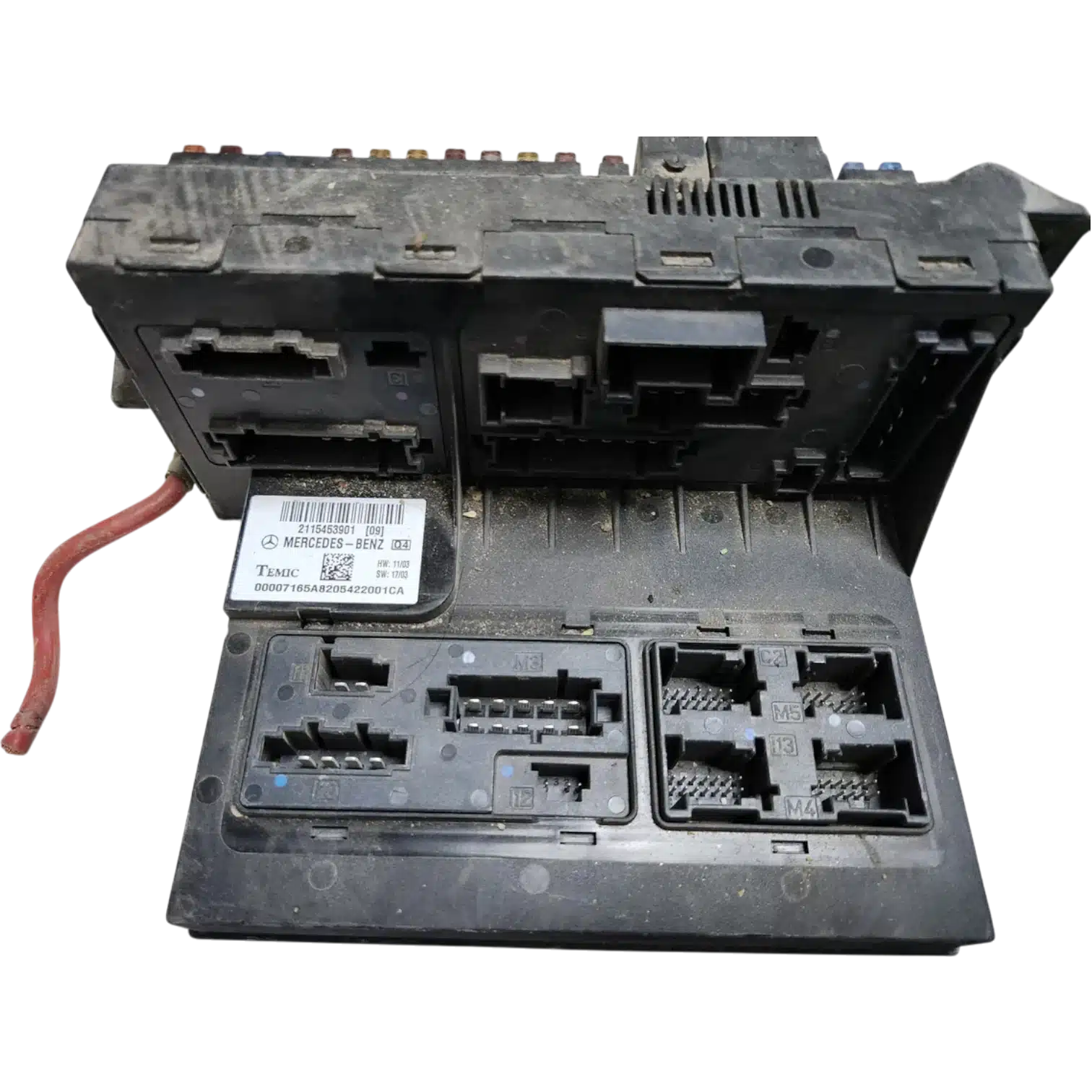 SAM MODULE ECU CONTROL UNIT MERCEDES-BENZ (W211) E-CLASS SAM MODULE ECU CONTROL UNIT MERCEDES-BENZ (W211) E-CLASS
Mã phụ tùng ECU ECM
211 545 39 01
MERCEDES-BENZ
211 545 39 01
00007165A720371700053