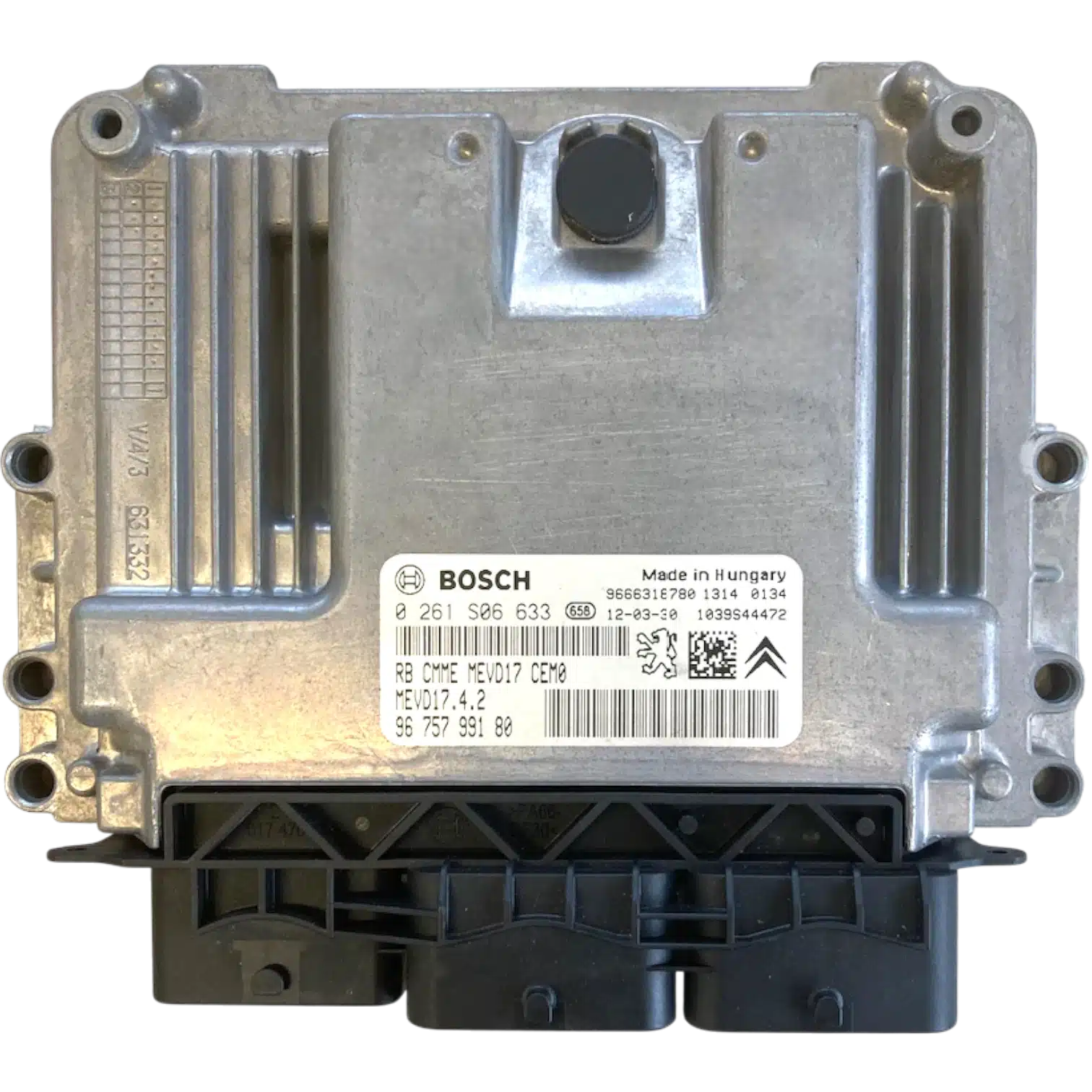 HỘP ĐIỀU KHIỂN ĐỘNG CƠ Ô TÔ ECU ECM PEUGEOT 308 1.6L HỘP ĐIỀU KHIỂN ĐỘNG CƠ Ô TÔ ECU ECM PEUGEOT 308 1.6L
Mã phụ tùng ECU ECM
0 261 S06 633
ECU ECM PEUGEOT
0 261 S06 633
96 757 991 80