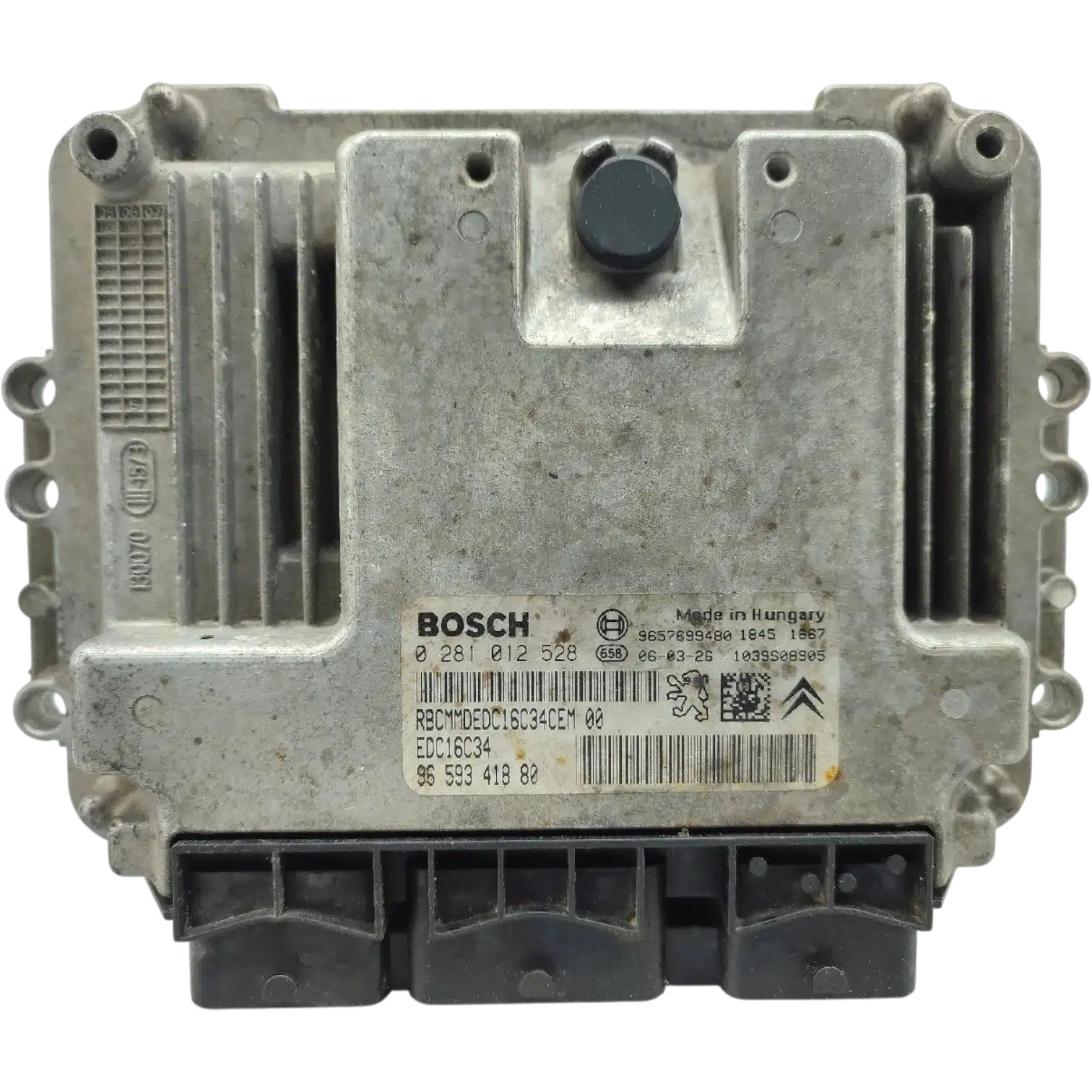 HỘP ĐIỀU KHIỂN ĐỘNG CƠ Ô TÔ ECU ECM PEUGEOT 206 1.4L HỘP ĐIỀU KHIỂN ĐỘNG CƠ Ô TÔ ECU ECM PEUGEOT 206 1.4L
Mã phụ tùng ECU ECM
0 281 012 528
ECU ECM PEUGEOT
0 281 012 528
96 646 207 80