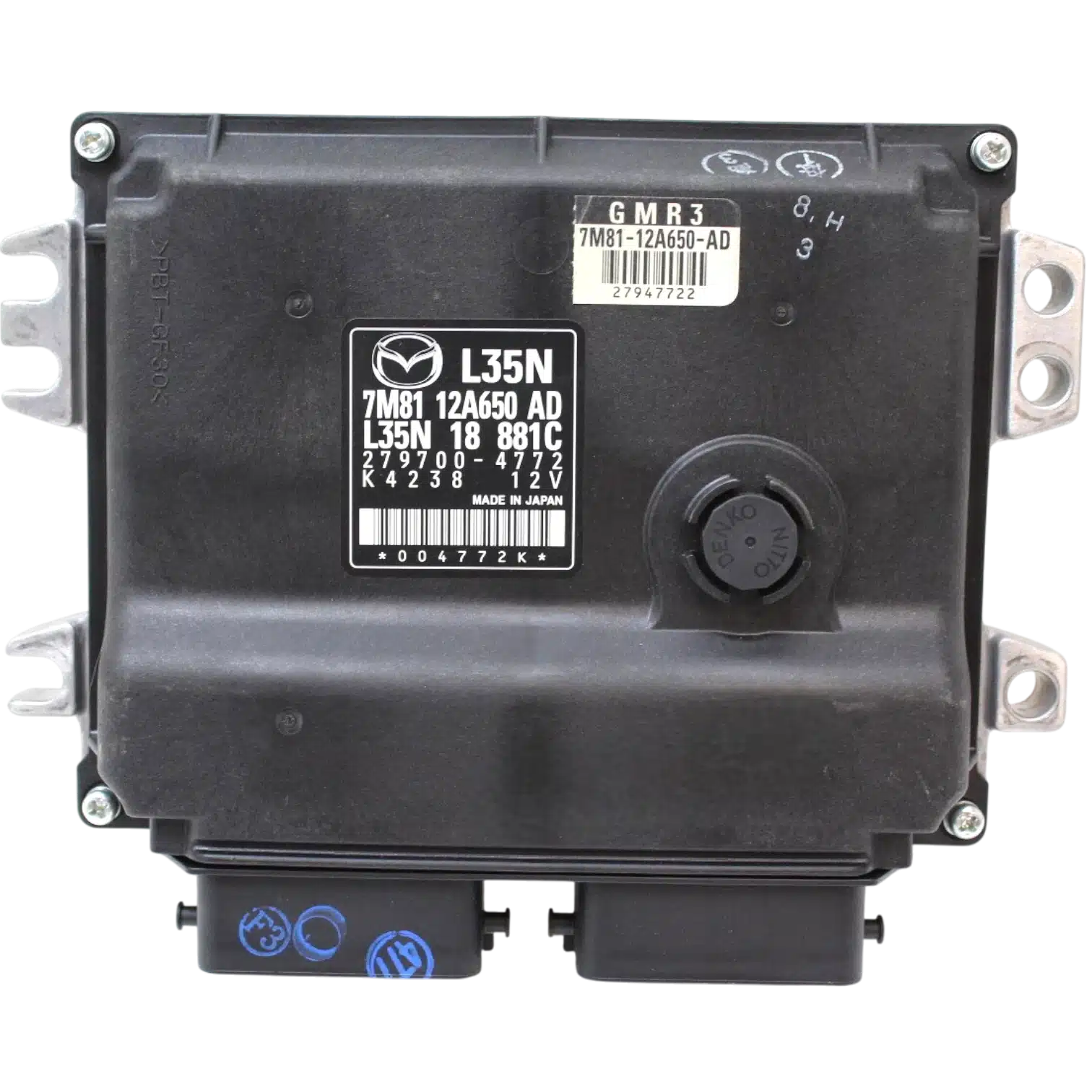 HỘP ĐIỀU KHIỂN ĐỘNG CƠ Ô TÔ ECU ECM MAZDA 6 2.3L HỘP ĐIỀU KHIỂN ĐỘNG CƠ Ô TÔ ECU ECM MAZDA 6 2.3L
Mã phụ tùng ECU ECM
L35N 18 881C
ECU MAZDA
L35N 18 881C
7M81 12A650 AD