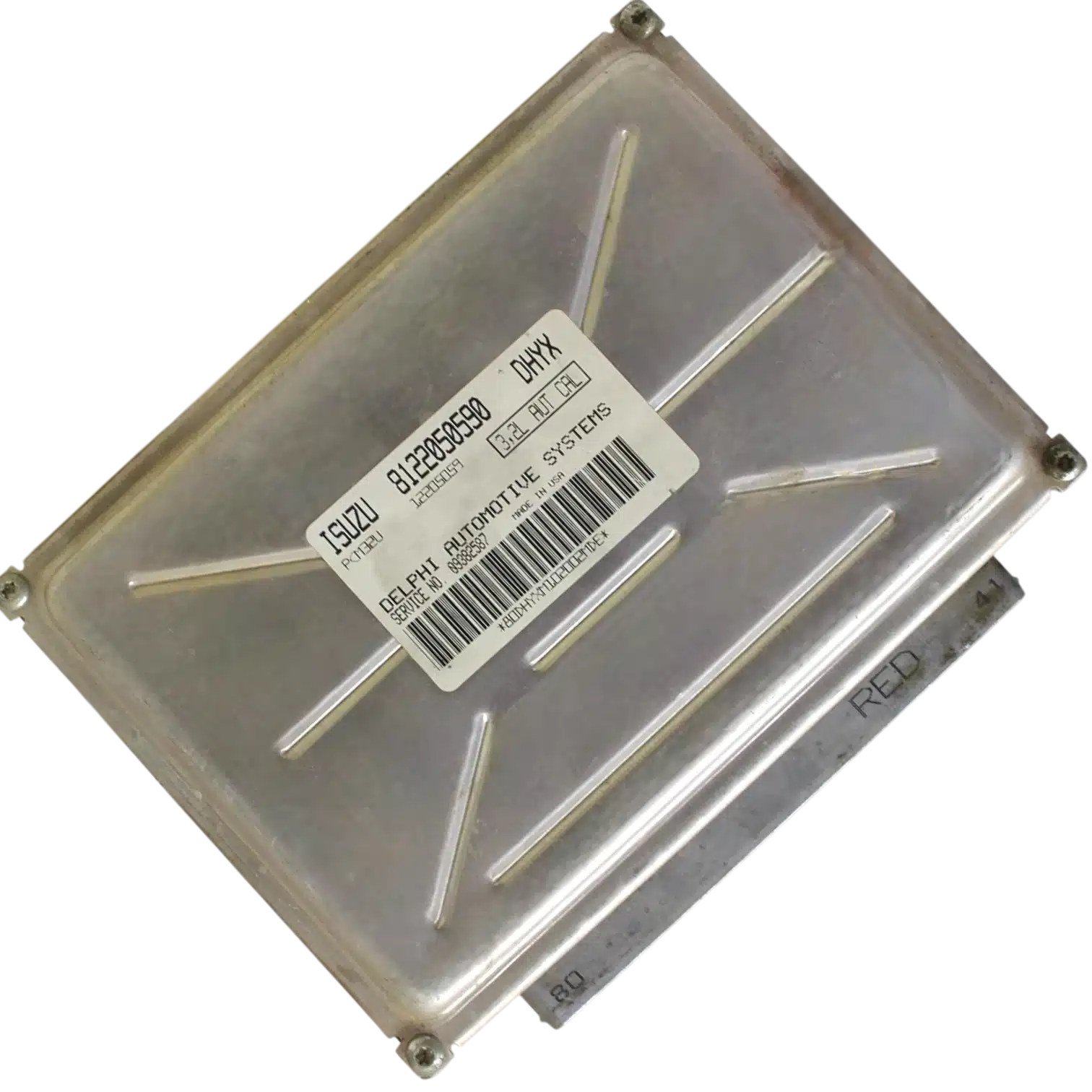 HỘP ĐIỀU KHIỂN ĐỘNG CƠ Ô TÔ ECU ECM ISUZU RODEO 2000-2004 HỘP ĐIỀU KHIỂN ĐỘNG CƠ Ô TÔ ECU ECM ISUZU RODEO 2000-2004
Mã phụ tùng ECU ECM
8122050590
ECU ISUZU
8122050590
12205059