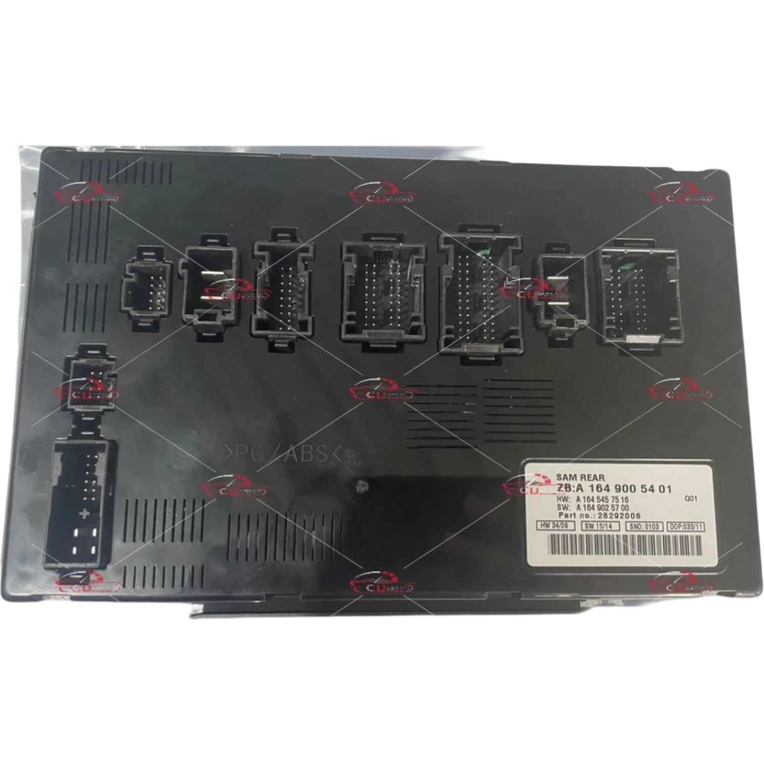 SAM MODULE ECU CONTROL UNIT MERCEDES-BENZ W164
Mã phụ tùng ECU ECM 
A 164 900 54 01
 MERCEDES-BENZ
A 164 900 54 01 , A1649005401
A 164 545 75 16 , A1645457516