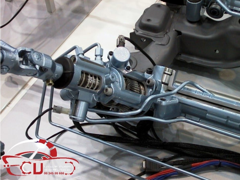 HỆ THỐNG LÁI TRỢ LỰC THUỶ LỰC CẤU TẠO - ƯU NHƯỢC ĐIỂM 4 Thước lái bị chảy dầu thủy lực