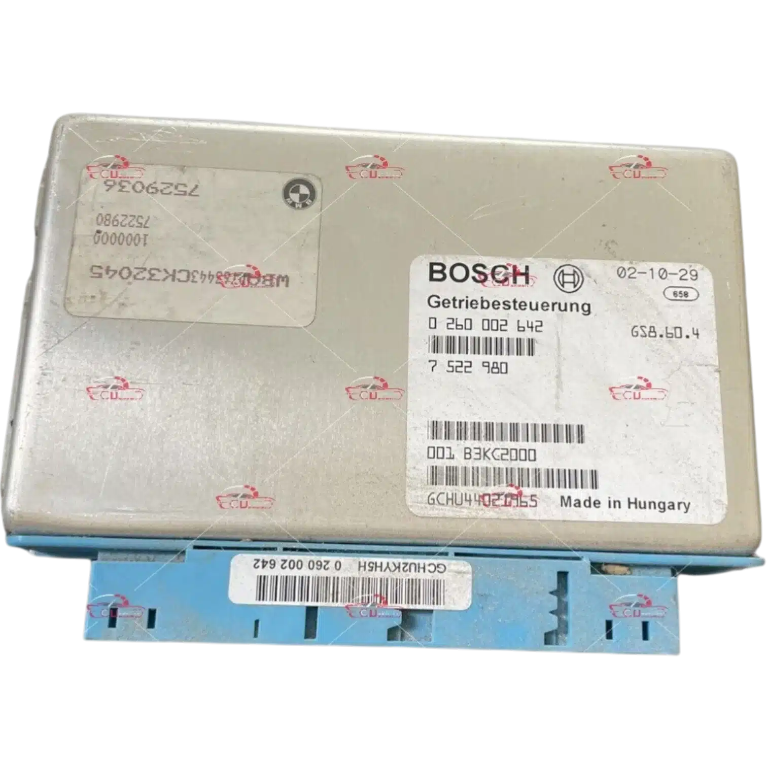 HỘP KHIỂN SỐ TCM TCU BMW E46 E39 Mã phụ tùng TCM TCU: 7 522 980 TCM TCU BMW E46 E39 7522980 , 7 522 980 0260002642 , 0 260 002 642 001 B3KC2000 , GCHU44021965 HỘP KHIỂN SỐ TCM TCU BMW E46 E39
Mã phụ tùng TCM TCU:
7 522 980
TCM TCU BMW E46 E39
7522980 , 7 522 980
0260002642 , 0 260 002 642
001 B3KC2000 , GCHU44021965