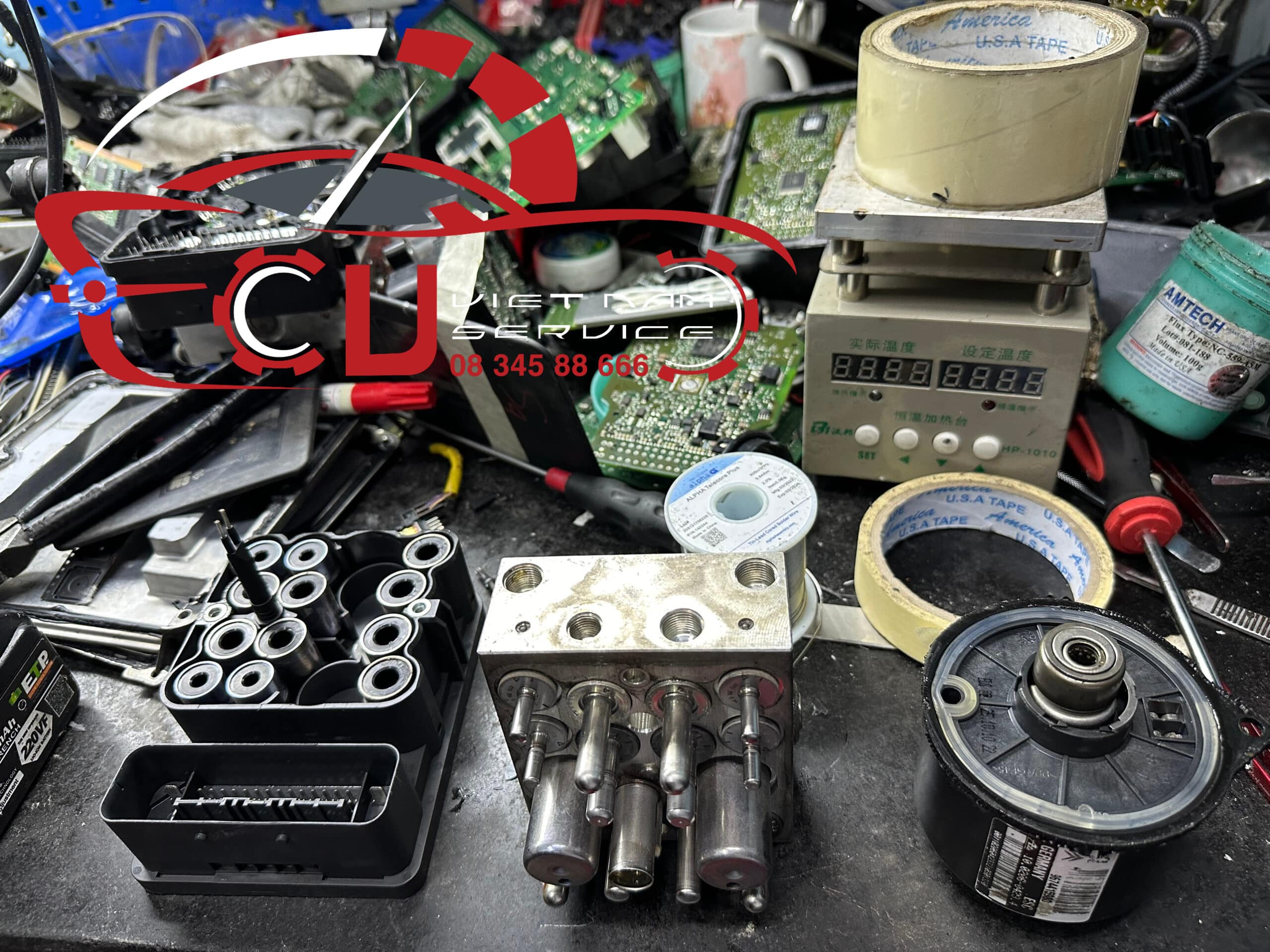 Garage VES - Chuyên Sửa Chữa Hệ Thống Phanh ABS Của Xe Citroen DS3 1.6