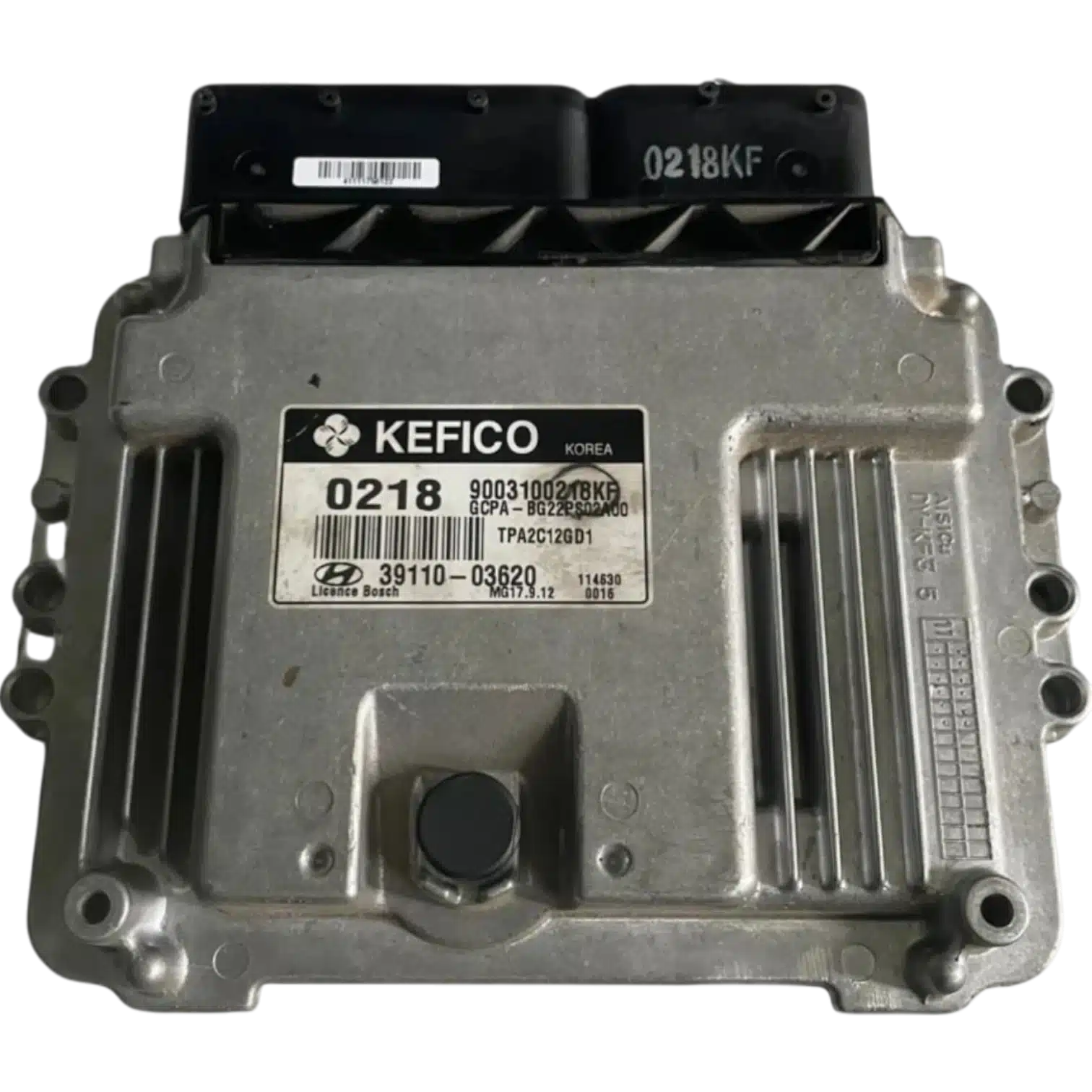 HỘP ĐIỀU KHIỂN ĐỘNG CƠ Ô TÔ ECU ECM HYUNDAI/KIA
Mã phụ tùng ECU ECM

39110-03620
ECU KEFICO HYUNDAI/KIA
39110-03620 , 3911003620
9003100218KF
MEG17.9.12