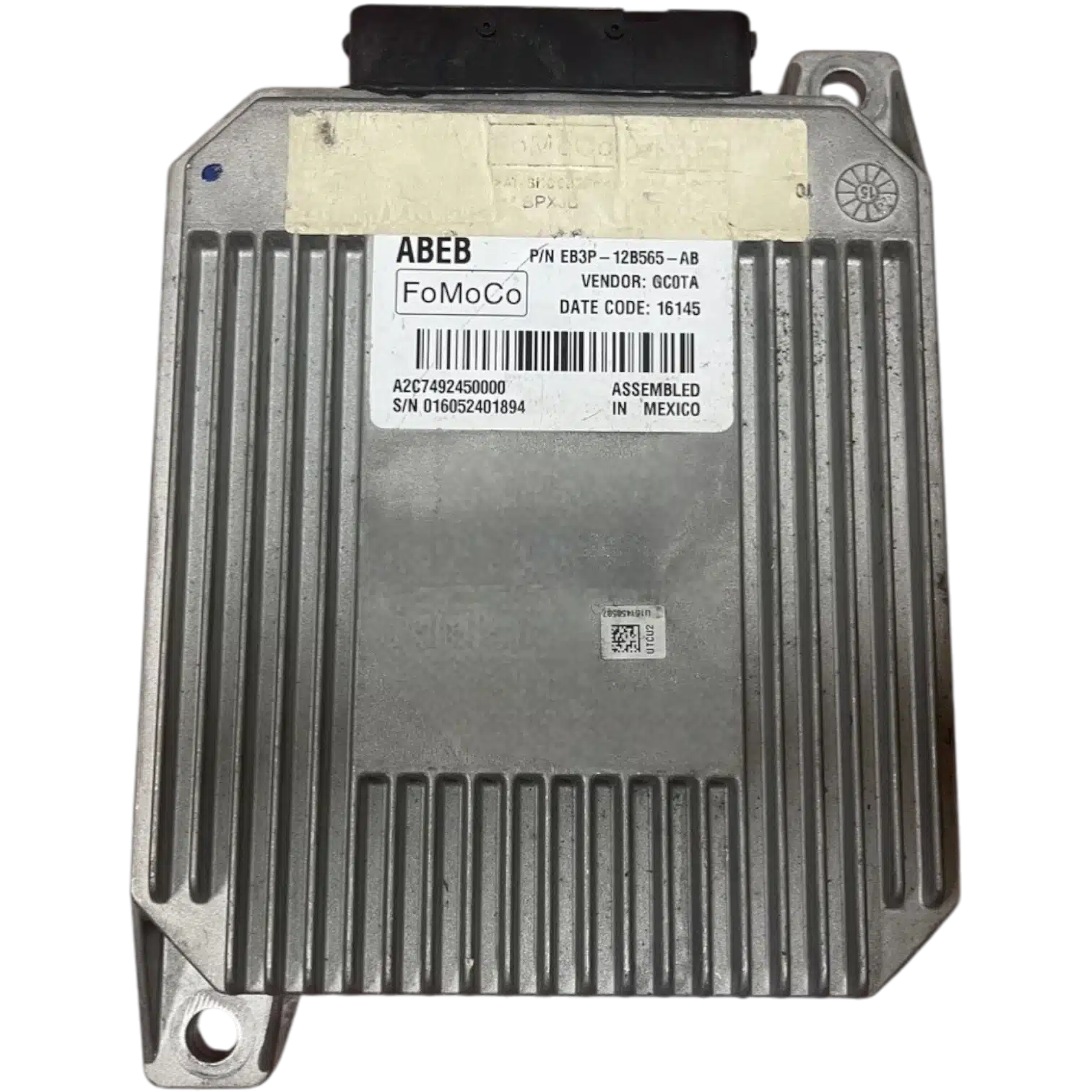 HỘP ĐIỀU KHIỂN ĐỘNG CƠ ECU ECM FORD RANGER
Mã phụ tùng ECU ECM 
EB3P-12B565-AB
  ECU, ECM
FORD FOMOCO
EB3P-12B565-AB , EB3P12B565AB
A2C7492450000 , 016010400123