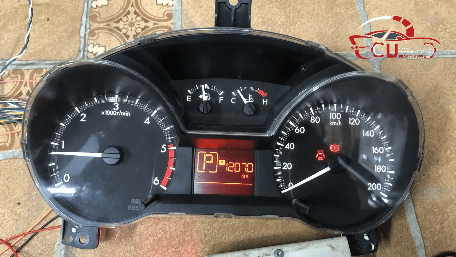 SỬA CHỮA LỖI ĐỒNG HỒ TAPLO XE FORD RANGER BT50 2013 2018