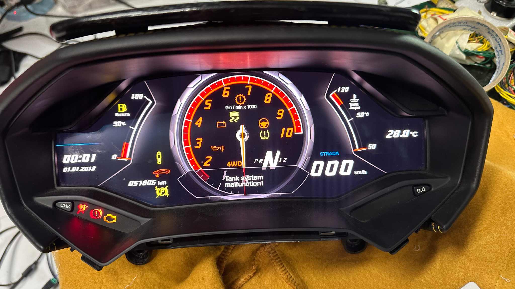 SỬA CHỮA ĐỒNG HỒ TAPLO XE SUZUKI