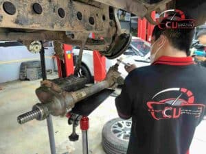 SỬA CHỮA VÀ PHỤC HỒI THƯỚC LÁI ĐIỆN XE FORD RANGER