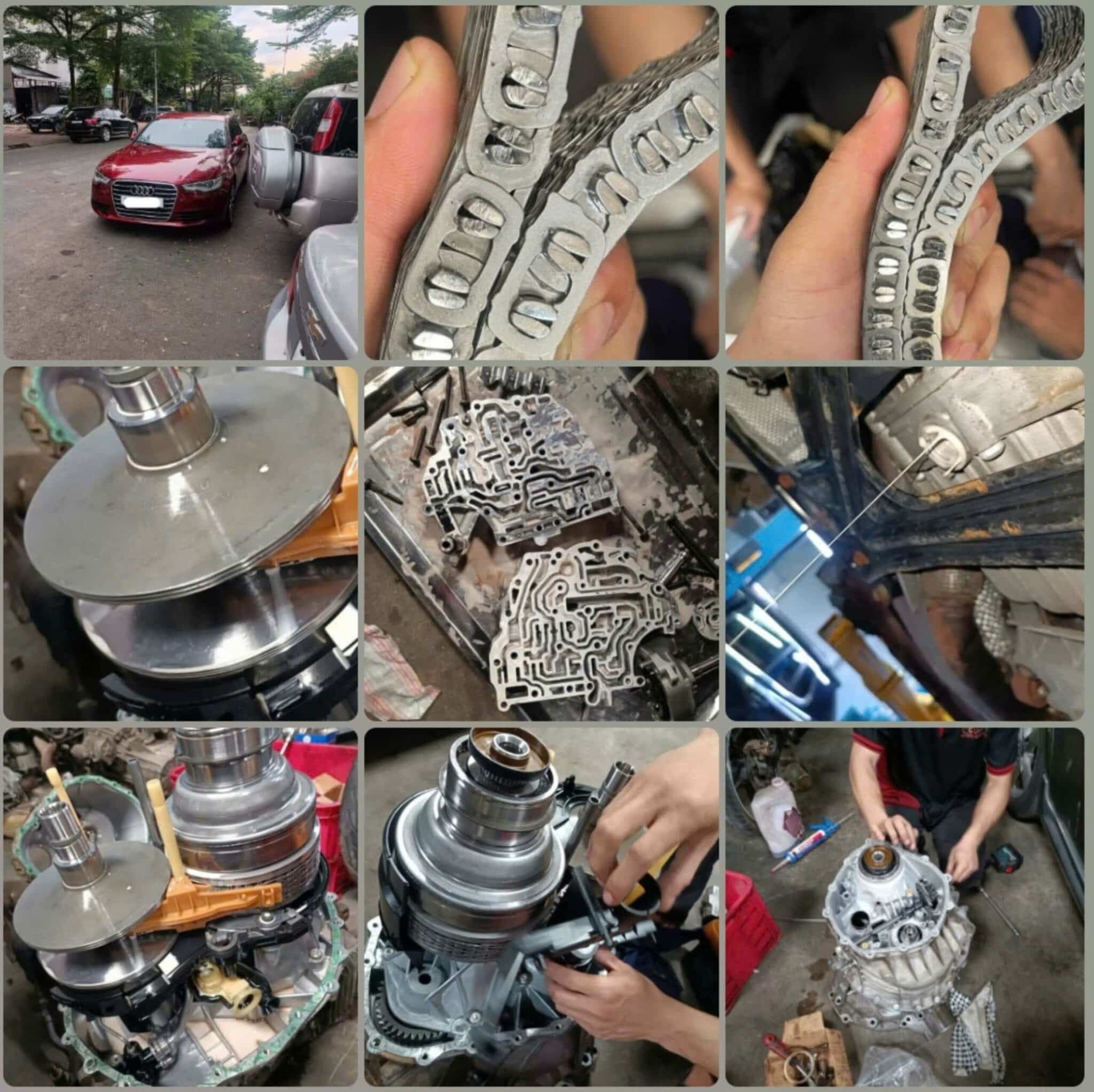 ĐẠI TU HỘP SỐ XE AUDI UY TÍN SỐ 1