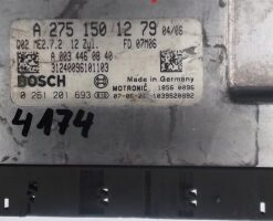 MÔ-ĐUN ĐIỀU KHIỂN ĐỘNG CƠ MERCEDES-BENZ MÃ PHỤNG TÙNG ECU ECM A 275 150 12 79 ECU ECM MERCEDES-BENZ  A 275 150 12 79 , A2751501279 0 261 201 693 , 0261201693