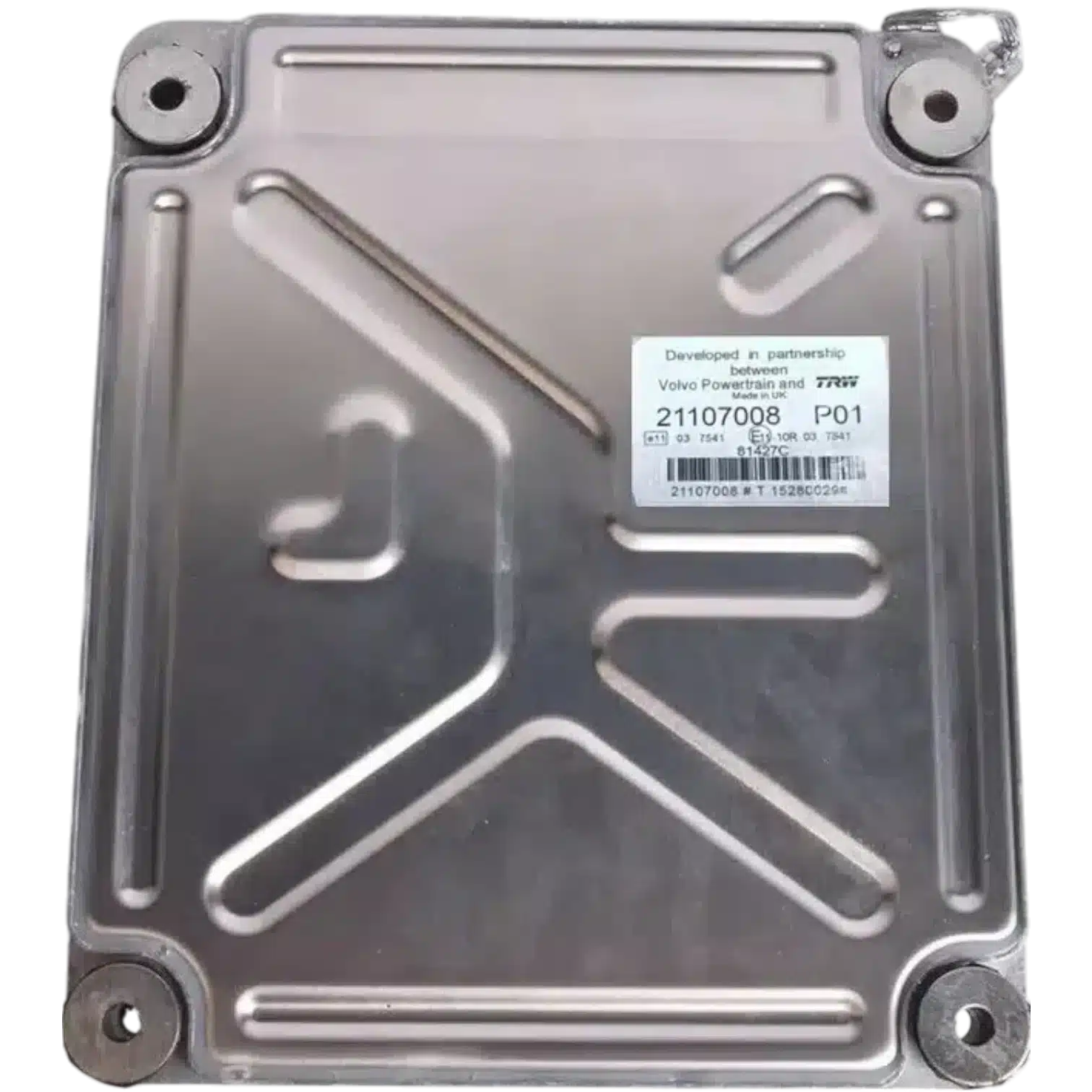 HỘP ĐIỀU KHIỂN ĐỘNG CƠ ECU ECM/EMS VOLVO
Mã phụ tùng ECU ECM
EMS 2.4 MÃ ĐỘNG CƠ B5254T
21107008 P01
 ECU VOLVO
21107008 P01 , 21107008P01