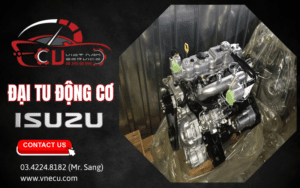 Đại tu động cơ ô tô - Đại tu động cơ Isuzu uy tín, giá rẻ tại HCM