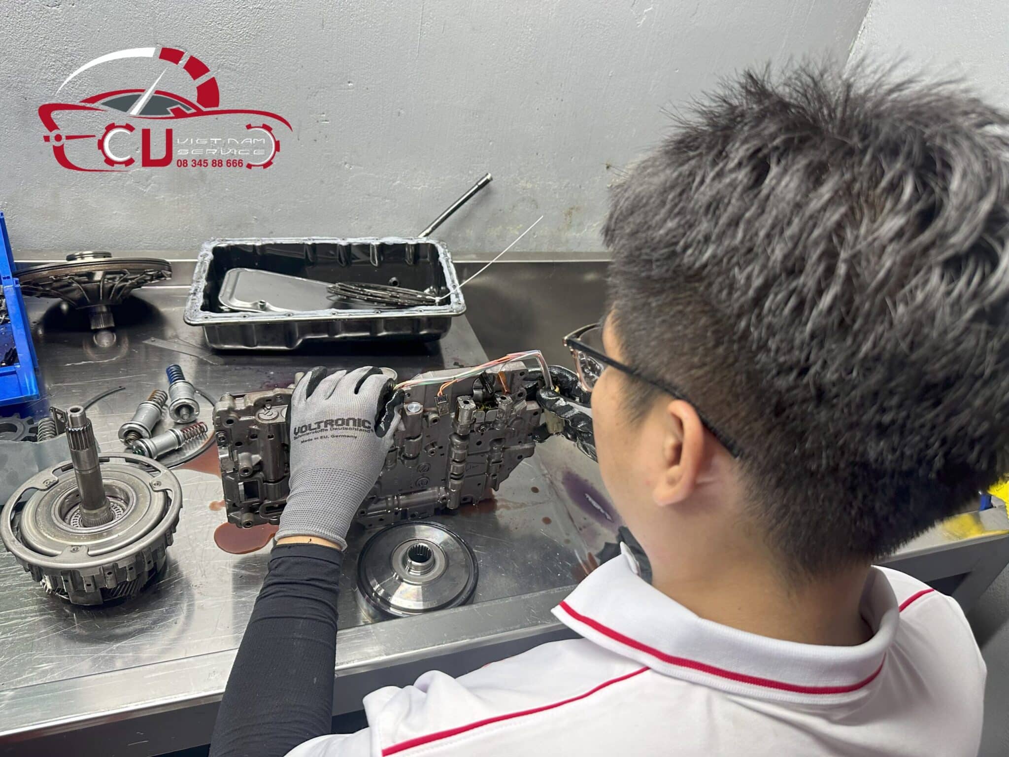 Garage đại tu hộp số tự động Ford đáng tin cậy TPHCM