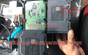SỬA PHANH ABS MAZDA BT-50 SỬA VI MẠCH HAY THAY MỚI CỤM BƠM ? - VES WORKSHOP