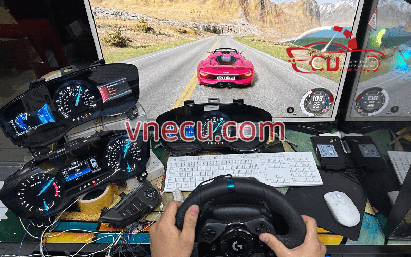 Sửa lỗi đồng hồ táp lô IPC Hyundai tại TPHCM - VES Workshop