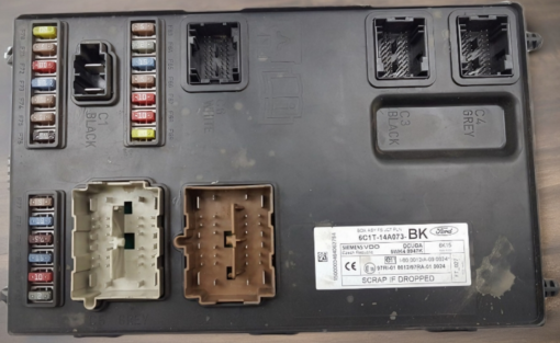 HỘP GEM FORD TRANSIT 2.2L  MÃ PHỤNG TÙNG ECU-ECM  6C1T-14A073-BK BCM (HỘP GEM) FORD TRANSIT 6C1T-14A073-BK , 6C1T14A073BK