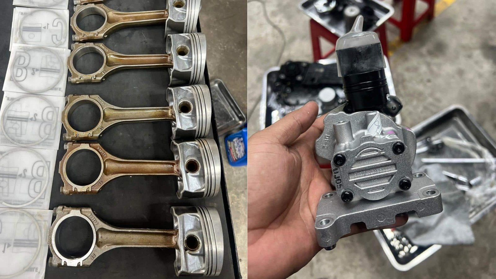 Thay thế linh kiện mới