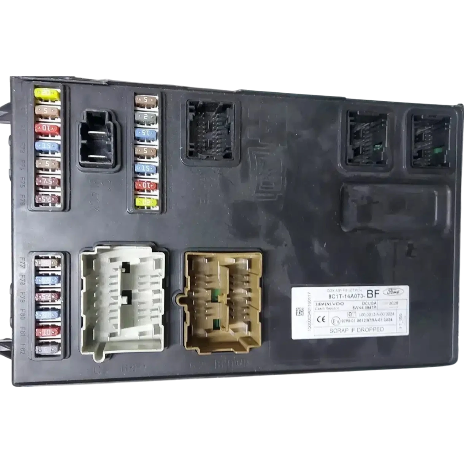 HỘP BCM (GEM) FORD TRANSIT
MÃ PHỤNG TÙNG ECU-ECM 
8C1T-14A073-BF
BCM (HỘP GEM) FORD TRANSIT
8C1T-14A073-BF , 8C1T14A073BF