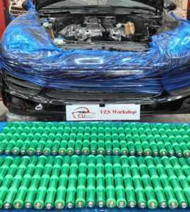 SỬA CHỮA-BẢO DƯỠNG BỘ CHUYỂN ĐỔI PORSCHE CAYENNE S HYBRID - CHUYÊN NGHIỆP TẠI VES WORKSHOP