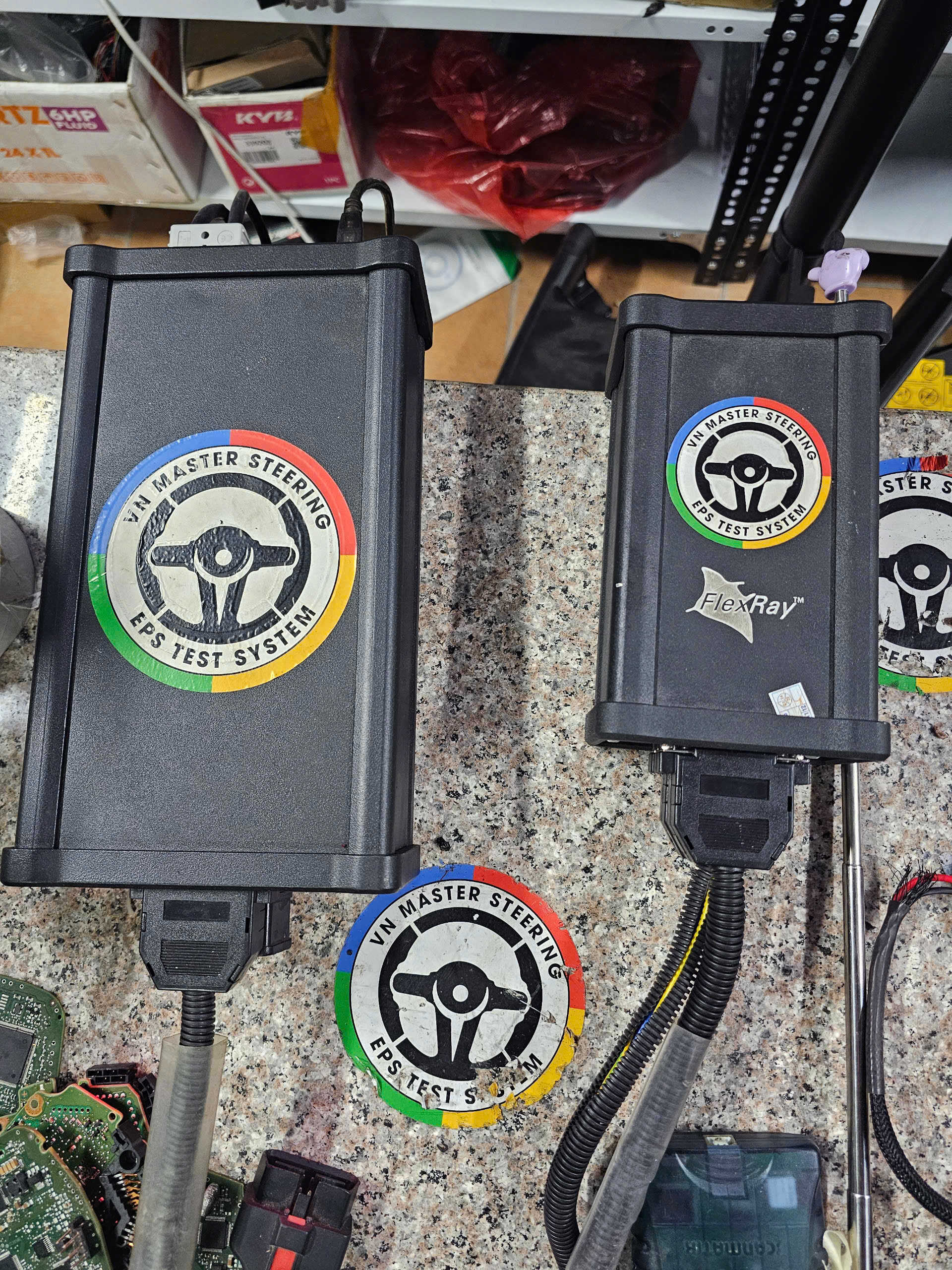 DỊCH VỤ SỬA CHỮA THƯỚC LÁI ĐIỆN TẤT CẢ CÁC DÒNG XE TẠI VES WORKSOP 7 bộ tool kiểm tra thước lái chuyên sâu sau khi sửa chữa tại ves workshop