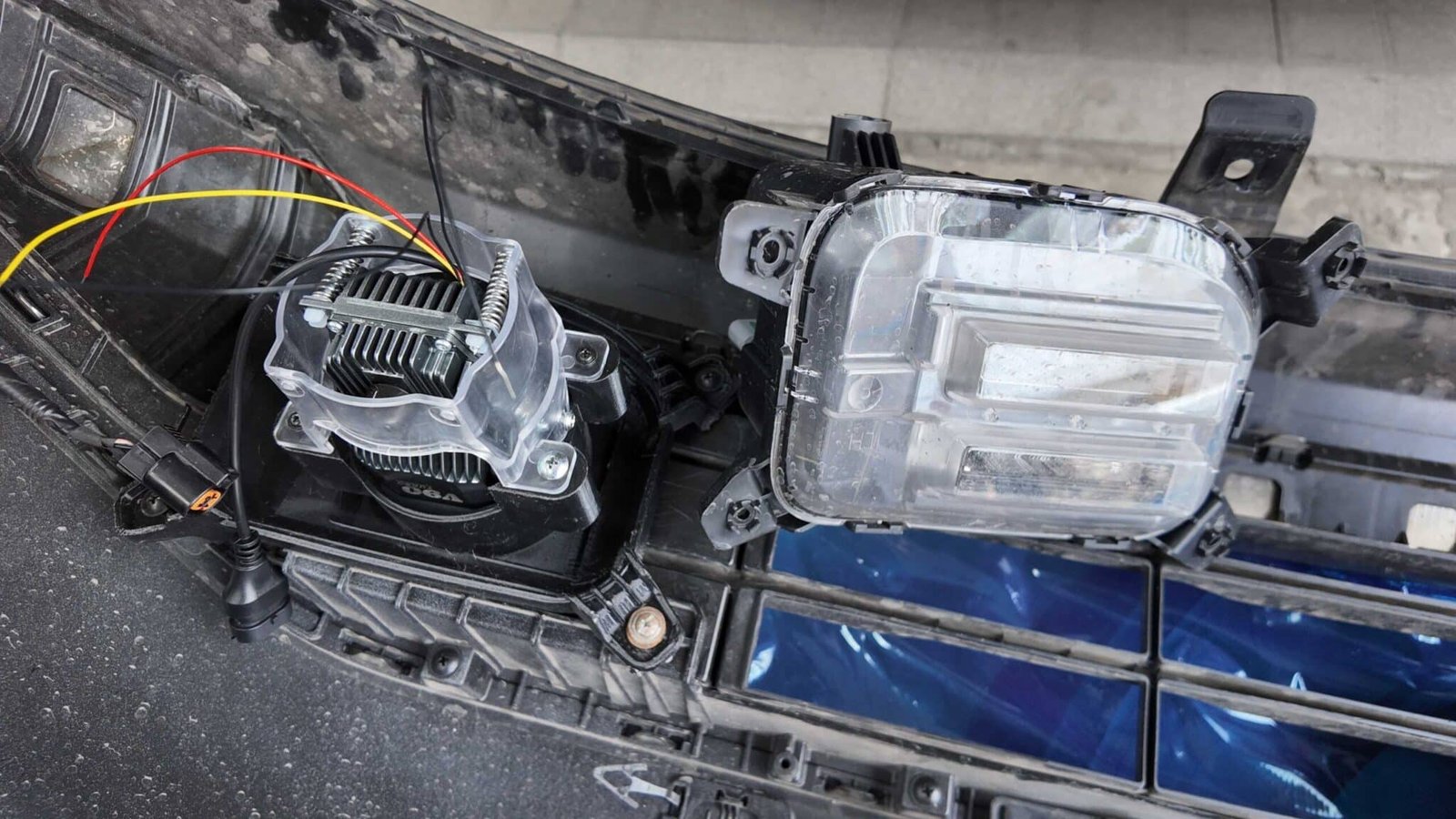 Nâng Cấp Hệ Thống Ánh Sáng Cho Kia Carnival Độ Bi Gầm Tại Ves Workshop