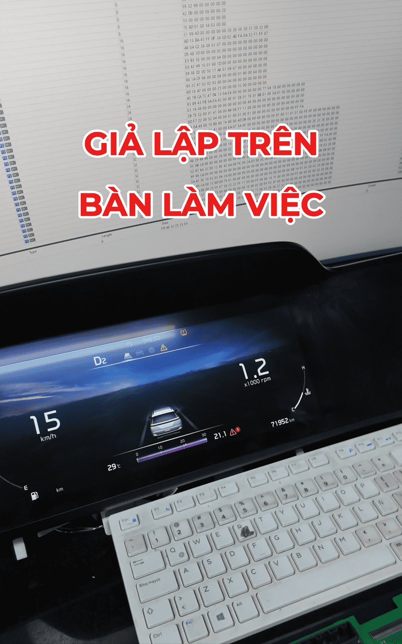 Quy trình kiểm tra và sửa chữa đồng hồ taplo Kia Carnival tại Ves Workshop
