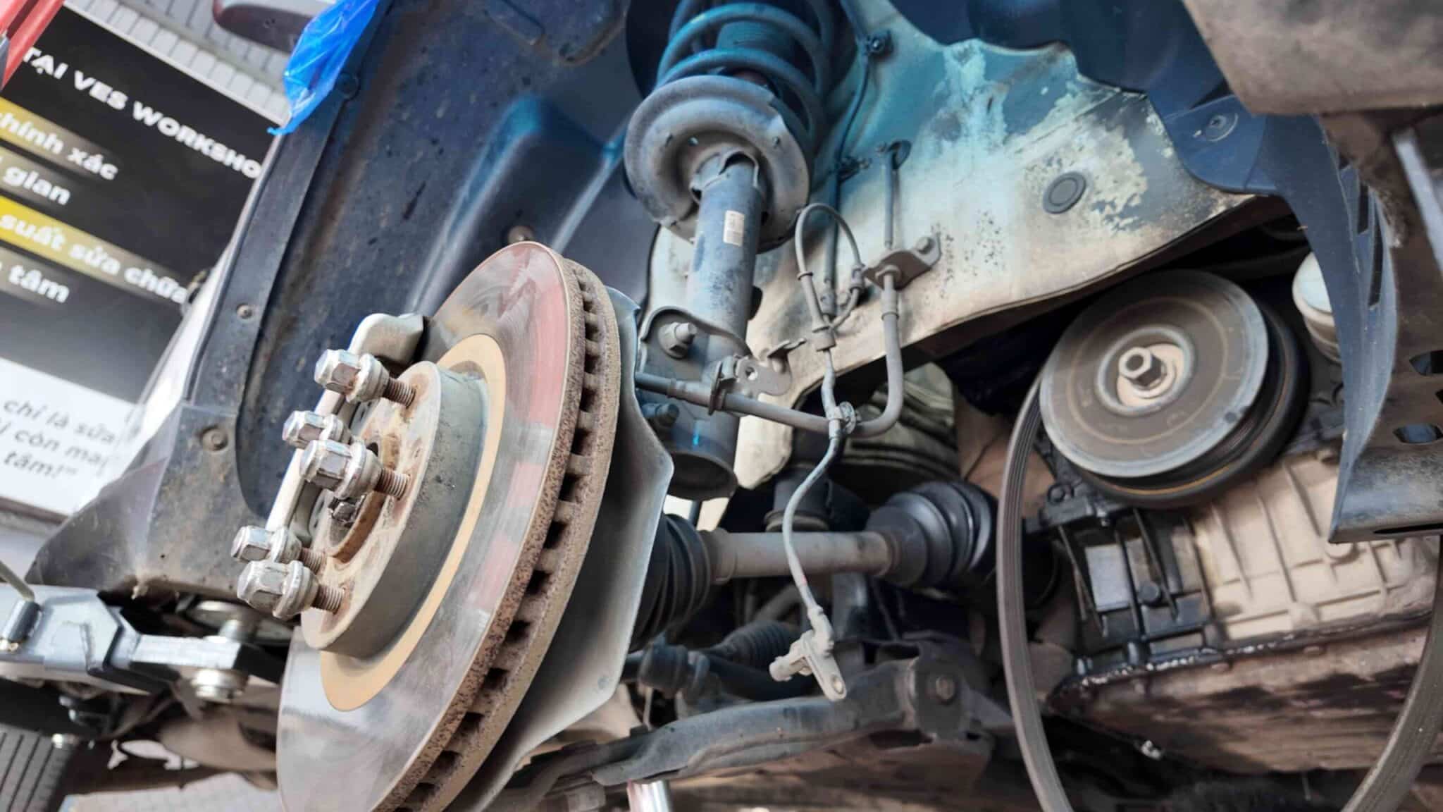 BẢO DƯỠNG HỆ THỐNG GẦM PEUGEOT 508 - VES WORKSHOP 5 Bảo dưỡng hệ thống treo và phuộc nhún